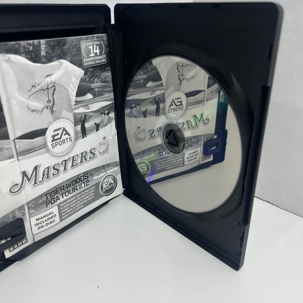 Tiger Woods PGA Tour 12 The Masters Sony PlayStation 3 PS3 EA Sports Golf Game